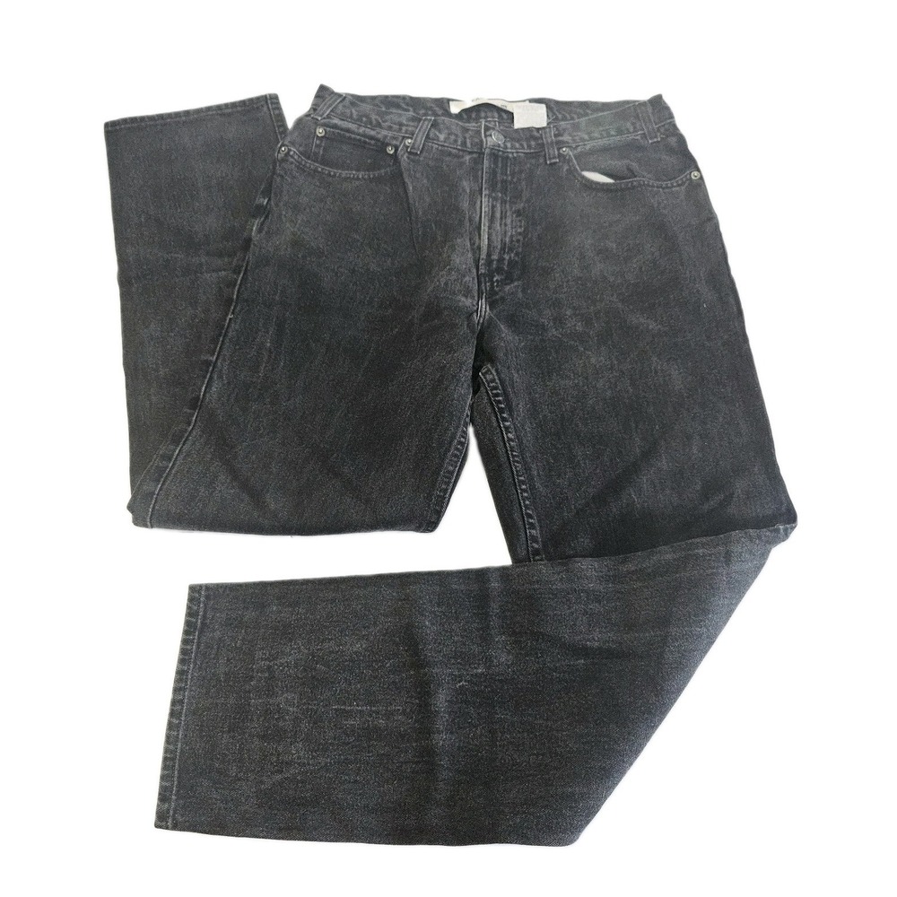Gap‎ Easy Fit Denim Black Jeans Men's Size 36x34 Skater 90s Grunge Vintage